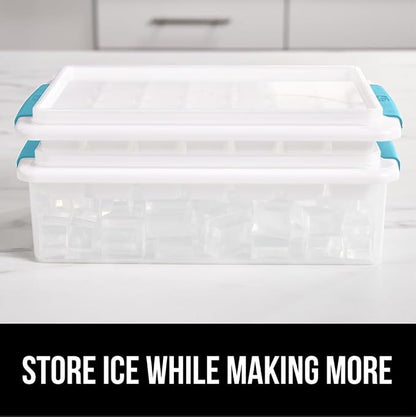 GORILLA GRIP Stackable Ice Cube Tray and Bin Set - Image 6