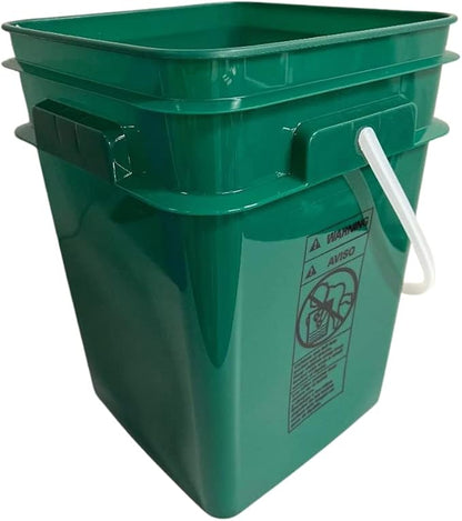 House Naturals 4 Gallon Square Food Grade Bucket Pail - Image 8