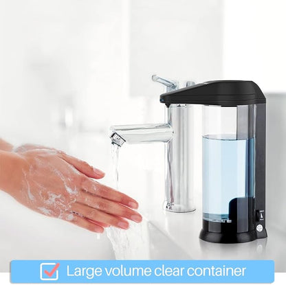 Secura 17oz Automatic Liquid Soap Dispenser, Touchless Battery Operated Hand - Image 2