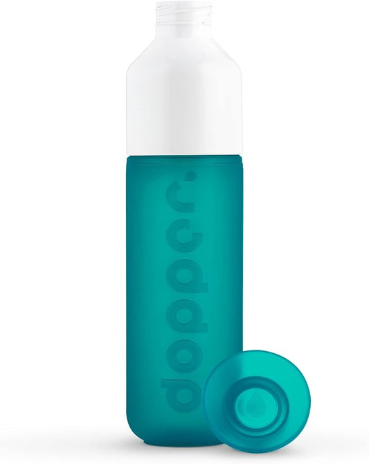 Preserve Dopper Water Bottle, 15.25 Ounce, Tidal Teal