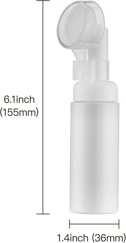 2 OZ Foam Bottle with Brush, Empty Foaming Dispensers to Travel - Image 6