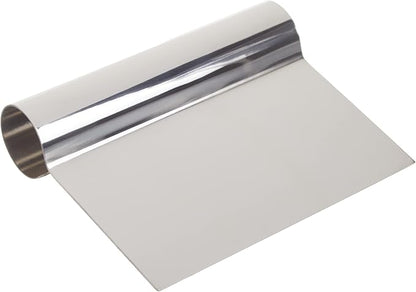 Winco Handle Winware Stainless Steel Dough Scraper by Winco