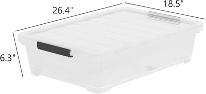 4 Packs Under Bed Storage Containers - Image 3