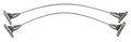 Mount-It! Furniture Anti-Tip Anchor - Steel Child Safety Straps | Secure Wall Anchors for Bookshelf, Dresser, Cabinet, Earthquake Protection for Babies and Pets, 2 Pack, Hardware Included