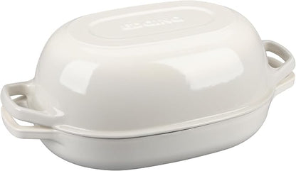 EDGING CASTING Enameled Cast Iron Oval Dutch Oven Pot - Image 7