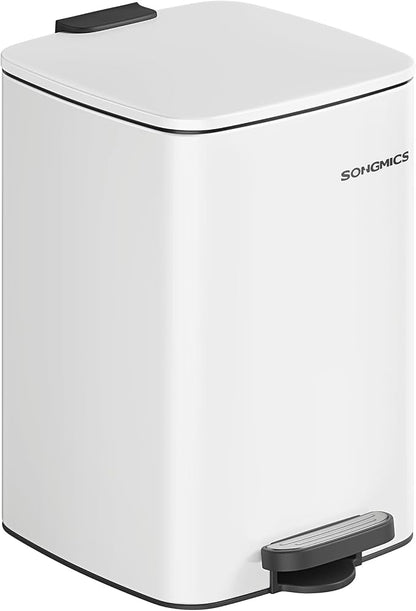 SONGMICS Kitchen Trash Can, 5.2-Gallon Trash Bin, Stainless Steel Garbage Can by SONGMICSbySONGMICSHOME