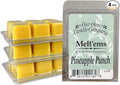 Our Own Candle Company Premium Wax Melt, Pineapple Punch, 6 Cubes, 2.4 oz (4 Pack)