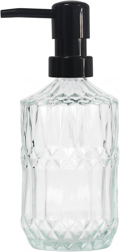 Clear Glass Soap Dispenser by YYTSGG