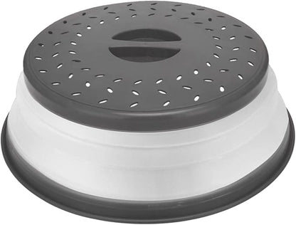 Microwave Cover for Food, Collapsible Microwave Splatter Cover Made of TPR by AMRZS