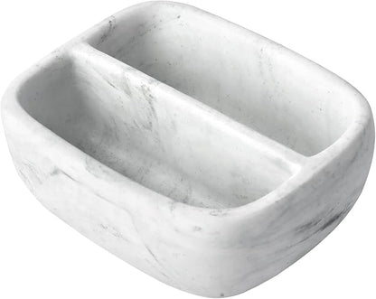 MyGift Modern White Resin Sponge Holder - Image 8