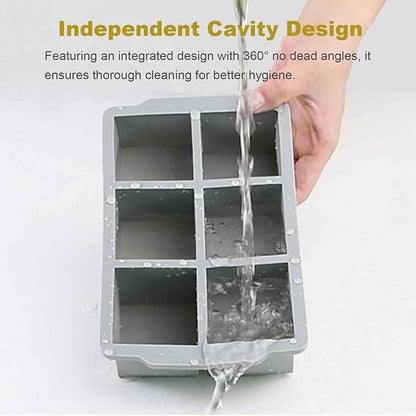 Large Ice Cube Trays for Whiskey, silicone ice cube trays - Image 5