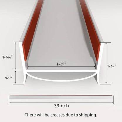 Door Draft Stopper, Strong Adhesive Door Sweep - Image 7