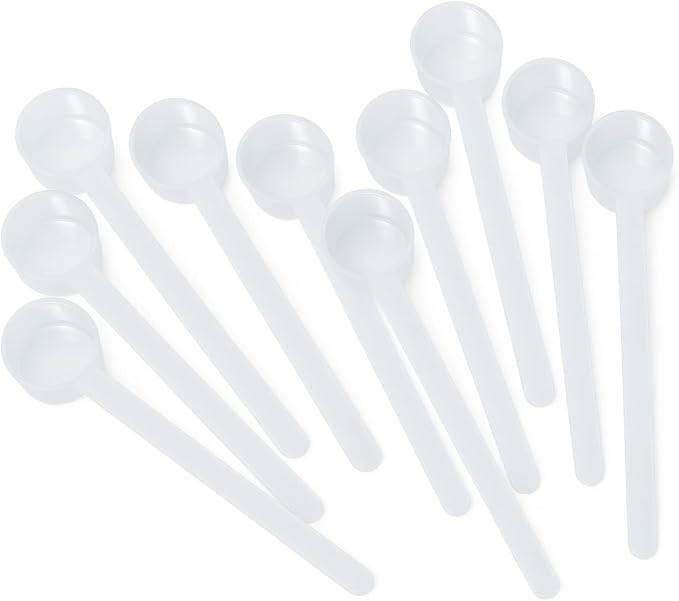 4 mL Long Handle Plastic Measuring Spoon by Supplement+and+Supply