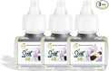 Scent Fill 100% Natural Lavender Vanilla Plug in Air Freshener, Scented Oil Refills, 3 Refills