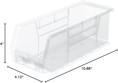 Akro-Mils 30224 AkroBins Plastic Storage Bins, Space-Saving Stackable Bins - Image 2
