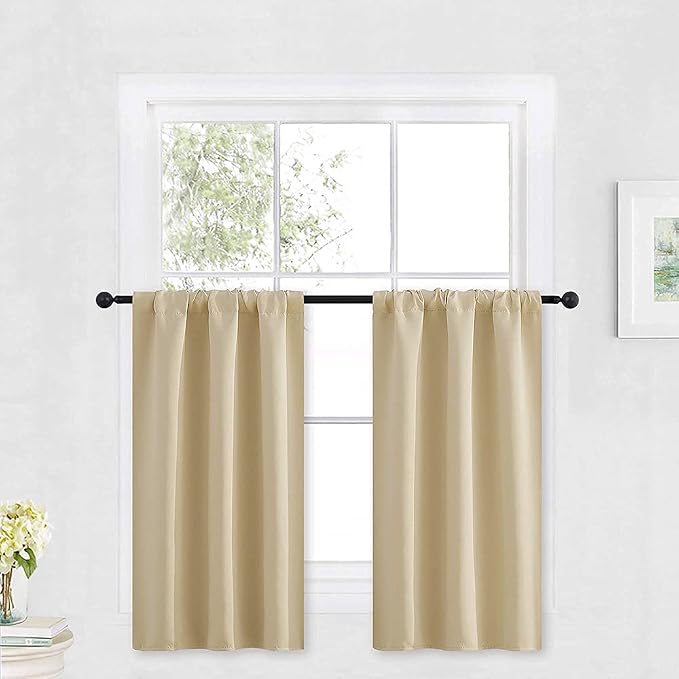 RYB HOME Half Window Curtains by RYBHOME