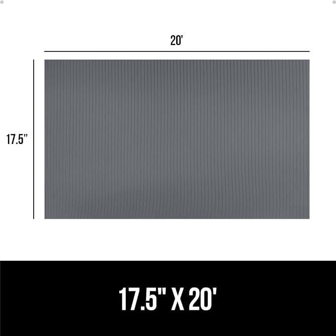 GORILLA GRIP DuraGuard Shelf Liner, 17.5x20 Non-Adhesive Cabinet Liners - Image 8