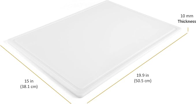 FARBERWARE Extra-Large Plastic Cutting Board, 15x20 Inch Dishwasher-Safe - Image 3