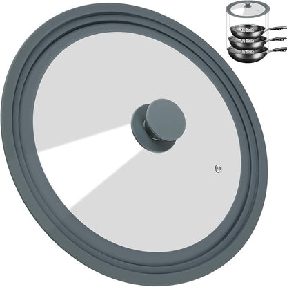 Universal Lid for Pots, and Skillets by KOMOKERU