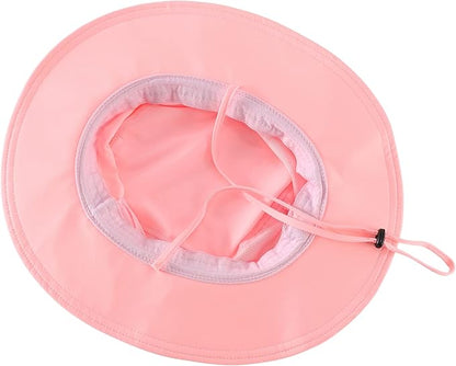 Connectyle Women's UPF 50+ Sun Hat UV Protection Wide Brim Bucket Hat Summer Beach Hats Fishing Hiking Outdoor Safari Hats