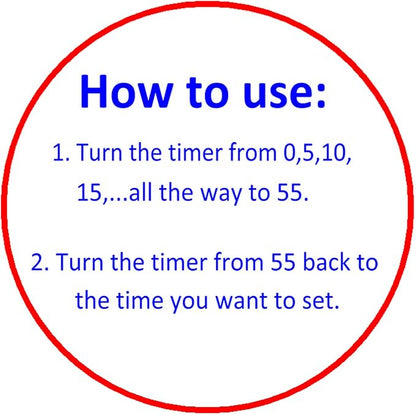 Mechanical Kitchen Timer, Cute Mushroom Timer - Image 8