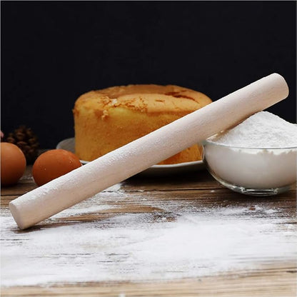 Non-stick Rolling Pin Wood Dough Roller Classic - Image 4