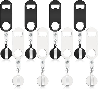 Honoson 8 Pieces Retractable Bottle Opener Bartender Flat Beer Opener by Honoson