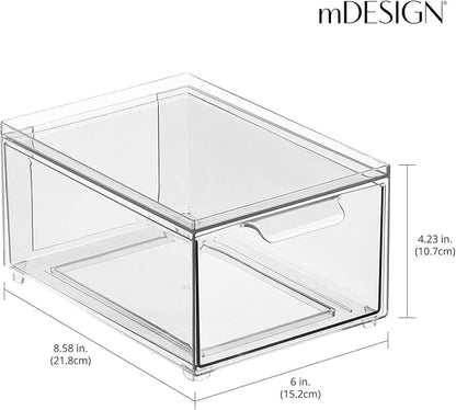 mDesign Stackable Storage Containers Box - Image 3