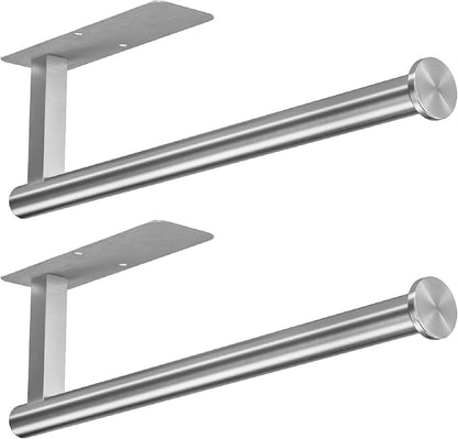 ASTOFLI Paper Towel Holder Under Cabinet No Drilling, Self Adhesive Paper Towel by ASTOFLI