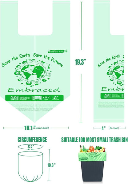 1.6 Gallon Compostable Trash Bags - Image 2