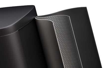 Garvee 13 Gal and 2.6 Gal Metal Trash Can Combo Set, Rustproof Garbage Can - Image 4