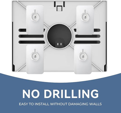 Paper Towel Dispenser Wall Mount, Adhesive No Drilling Multifold Trifold C Fold - Image 5
