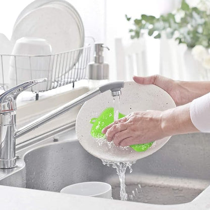 3PCS OstWony Silicone Dish Sponges, Super Food-Grade Silicone Sponges, Especial - Image 4