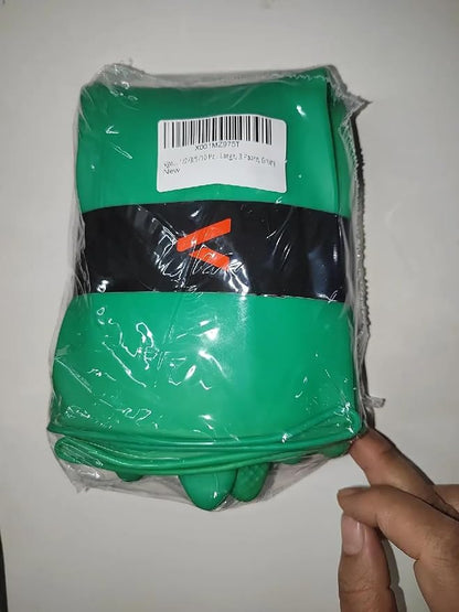 Vgo... 3-Pairs Reusable Household Gloves, Rubber Dishwashing gloves, Extra - Image 7