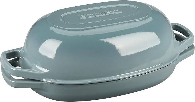 EDGING CASTING Enameled Cast Iron Oval Dutch Oven Pot - Image 5