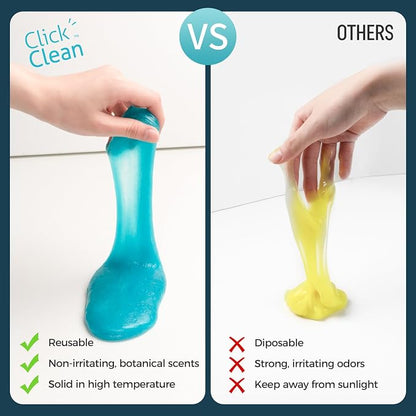 CLICK CLEAN Cleaning Gel for Car, 7oz Car Detailing Tools, Car Cleaning Putty - Image 5