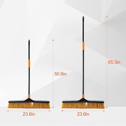 24”Push Broom Brush for Floor Cleaning - Image 6