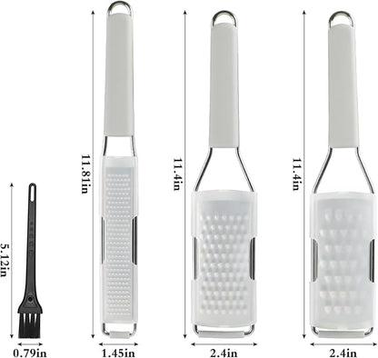 Cambom Cheese Grater Citrus Zester Lemon Zester Pack of 3-304 Stainless Steel - Image 5