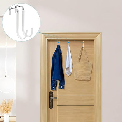 FYY Over the Door Hooks, 8 Pack Door Hangers Hooks - Image 6