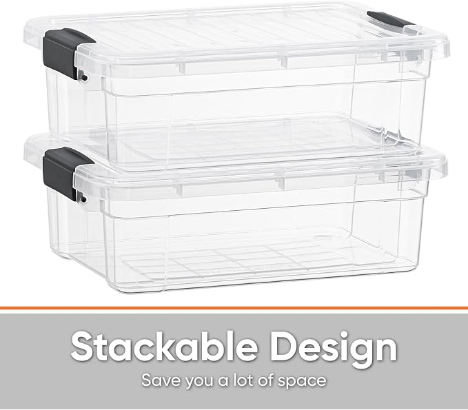 Superio Clear Storage Boxes - Image 4