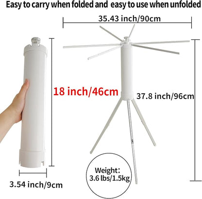 JOOM Clothes Drying Rack Portable Foldable - Image 5