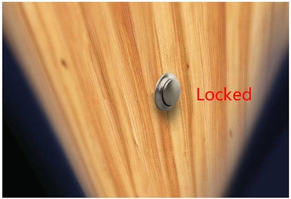 Encell Set of 5 Push Button Latch Cupboard - Image 3
