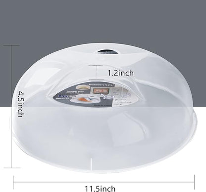 Microwave Splatter Cover for Food Large Microwave Plate Cover Guard Lid - Image 4