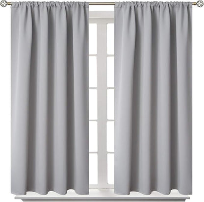 BGment Short Room Darkening Curtains 40 Inches Long by BGment