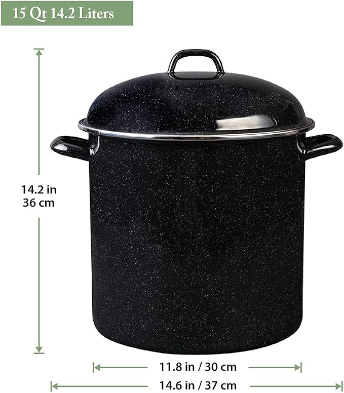 Granite Ware 15 Qt Heavy Gauge Seafood, Steamer Pot - Image 3