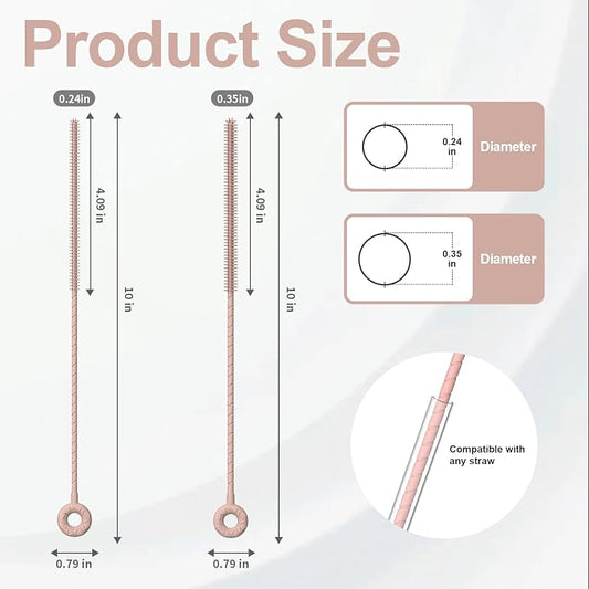 YOTIME Silicone Straw Cleaner Brush - Image 2
