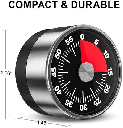 Kitchen Magnetic Visual Cooking Mechanical Timer - Image 7