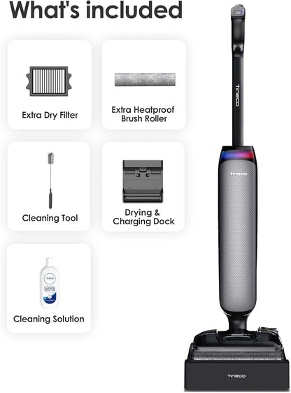 Tineco Floor One S7 Artist Wet Dry Vacuum Cleaner, 22kPa Suction, iLoop Smart - Image 9