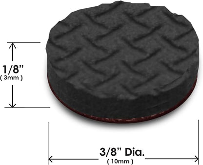 Slipstick GorillaBumperPads Premium Cabinet Door Bumpers 3/8” Round Non Slip - Image 6