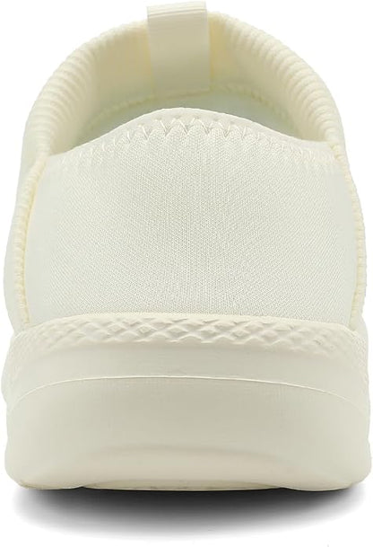 KUBUA Slippers for Men and Womens Indoor House Shoes Plush Slip on Outdoor - Image 4